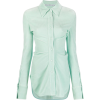 Alexander Wang long-sleeved velvet shirt - 长袖衫/女式衬衫 - $347.00  ~ ¥2,325.02