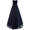 Alexandra Vidal Velvet Corset Gown - Dresses - $13,090.00 