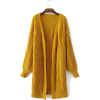 AliExpress Mustard Yellow Knit Cardigan - カーディガン - $28.64  ~ ¥3,223