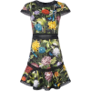 Alice+Olivia Floral Short Sleeve Dress - Vestidos - $350.00  ~ 300.61€