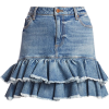 Alice + Olivia Jeans Good High-Rise Ruff - Skirts - 