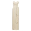 Alicepub Maxi Dress Bridesmaid Dresses Back Split Elegant Evening Party Dress - 连衣裙 - $59.99  ~ ¥401.95