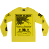 Alien Body D&D Long Sleeve Yellow Crew - Swetry - $50.00  ~ 42.94€