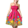 Alki'i Women's One-size-fits-all Tube Dress/Coverup - Flower Garden (many colors) Pink - Dresses - $19.99 