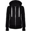 Allonly Women's Hooded Solid Color Fleeces Zip-Up Jacket Coat Sweathershirt - Outerwear - $8.99 