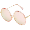 Alloy Vintage Glasses (bright Black Full Gray) Fashion Accessories - Sunčane naočale - 