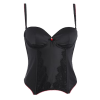 Black basque - Underwear - 