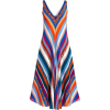 Altuzarra Cardenas Striped Silk Dress - Obleke - 