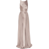 Amanda Wakeley Silk-satin and mesh gown - ワンピース・ドレス - 