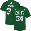 Adidas Boston Celtics Paul Pierce Game Time T-Shirt - Camisola - curta - $21.24  ~ 18.24€
