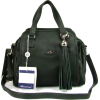 BRUNO ROSSI Italian Shoulder Bag Handbag Purse in Green Leather - Hand bag - $469.00  ~ £356.44