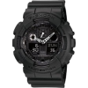 Casio G-Shock Analog Digital World Time Black Dial Mens Watch GA100-1A1 - Watches - $99.00  ~ £75.24