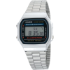 Casio Men's A168W-1 Electro Luminescence Digital Bracelet Watch - Uhren - $24.95  ~ 21.43€