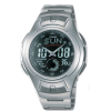 Casio Men's AQ160WD-1BV Ana-Digi Electro-Luminescent Sport Watch - ウォッチ - $49.95  ~ ¥5,622