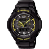 Casio Men's GW3500B-1A G-Shock Aviator Series Analog-Digital Black and Yellow Watch - Relojes - $260.00  ~ 223.31€