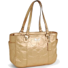 Coach Gold Embossed Gallery Zip East West Tote Bag - Coach 17727GLD - Bag - $229.99  ~ £174.79