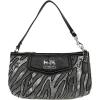 Coach Limited Edition Zebra Capacity Wristlet Case Clutch Bag Black Grey Multi - Clutch bags - $98.00 