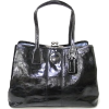Coach Patent Leather Stitch Business Carryall Bag Tote Black - Coach 15658BLK - Bag - $249.99 