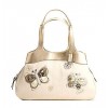 Coach Straw Lexi Rhinestone Butterfly Ergo Satchel Bag Purse Tote 16584 Natural Gold - ハンドバッグ - $428.00  ~ ¥48,171