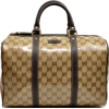 GUCCI CRYSTAL JOY BOSTON BAG MEDIUM, BEIGE MAHOGANY - Bag - $850.00  ~ £646.01