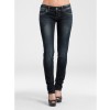 GUESS Daredevil Skinny Jeans - Blackened Destr Black - Traperice - $98.00  ~ 622,55kn