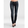 GUESS Daredevil Skinny Jeans - Blackened Destr Black - Jeans - $98.00 