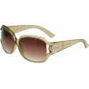 KENNETH COLE REACTION Emblem Reptile Arm Sunglasses [KC1154], Cry Champaign - Sonnenbrillen - $35.00  ~ 30.06€