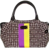 Kate Spade Classic Noel Steve Stripe Bag Tote Yellow Purple - Torby - $395.00  ~ 339.26€