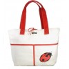 Kate Spade Ladybug Pocket Shopper Bag Tote Natural - Torbe - $155.00  ~ 133.13€