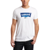 Levi's Men's Waterless Denim Short Sleeve Tee White - Koszulki - krótkie - $24.00  ~ 20.61€