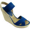 Nine West Women's Jaxson Sling Back Espadrille Blue - 坡跟鞋 - $54.99  ~ ¥368.45