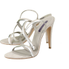 Ralph Lauren 'Abriella' Dress Sandals Womens - Strl / Silver - Sandals - $129.99 