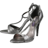 Ralph Lauren 'Ramira' High Heel Sandals Womens - Pewter - Sandals - $129.99 