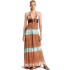 SKY Women's Lanny Maxi Halter Dress - ワンピース・ドレス - $165.00  ~ ¥18,570