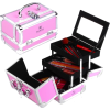 Shany Cosmetics Pink Mania Makeup Train Case with Mirror, 48 Ounce - Cosmetics - $25.00 