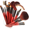 Shany Professional Cosmetic Brush Set with Pouch (Color May Vary), 12 Count - Cosmetics - $12.99 