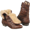 Steve Madden Women's Blizzardd Faux Fur Lace-up Boot - Škornji - $103.55  ~ 88.94€