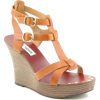 Steve Madden Women's Quinella Stacked Wedge Gladiator - Cunhas - $34.99  ~ 30.05€