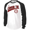 adidas Alabama Crimson Tide White-Black Underscore Raglan Long Sleeve T-shirt - Maglie - $39.95  ~ 34.31€