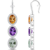 Amethyst and Citrine Earrings - Orecchine - $2,009.00  ~ 1,725.50€
