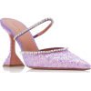 Amina Muaddi Gilda Crystal-Embellished G - Klasične cipele - 