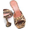 Amina Muaddi Lupita 95mm leopard-print m - 凉鞋 - 