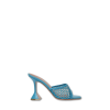 Amina Muaddi Lupita Net Leather Sandals - Classic shoes & Pumps - 