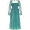 Amélie smocked tulle midi dress - ワンピース・ドレス - $2,886.00  ~ ¥324,814