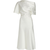 Amsale Draped Satin One-Shoulder Dress - Dresses - $385.00 
