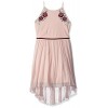 Amy Byer Girls' Big High-Low Dress with Applique - Vestidos - $18.68  ~ 16.04€