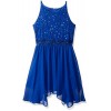 Amy Byer Girls' Big Sleevess Sequin Lace Bodice Party Dress - Dresses - $30.68 