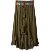 Amy Byer Girls' Ruffle Front Maxi Skirt - スカート - $12.23  ~ ¥1,376