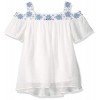 Amy Byer Girls' Square Neck Cold Shoulder Top - Рубашки - короткие - $23.39  ~ 20.09€