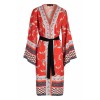 Ana Alcazar Kimono Dress - Obleke - 